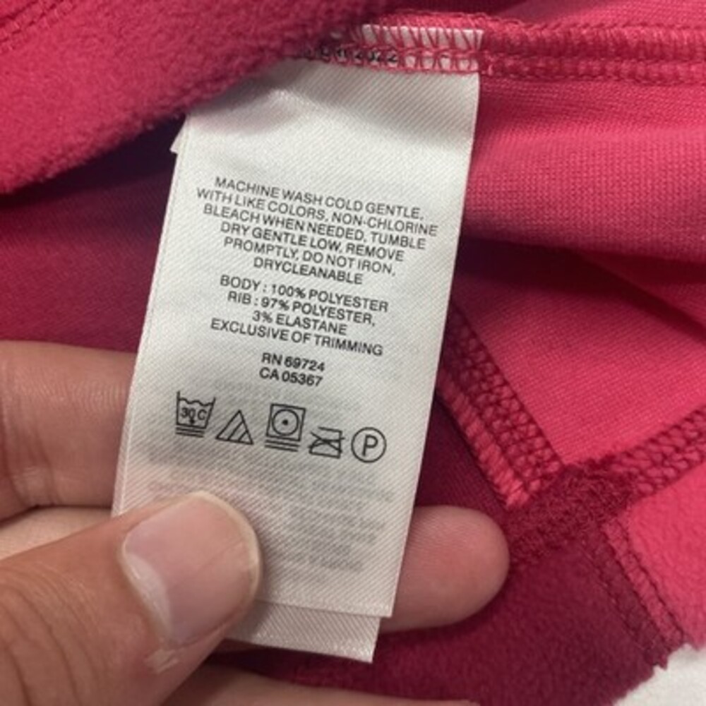 NWT Columbia Sportswear Company Pink 1X Quarter Zip Fleece Pullover! Brand new! - Picture 7 of 8